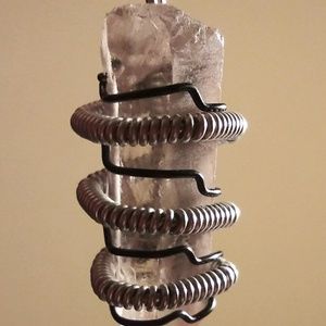 Quartz wrapped pendant